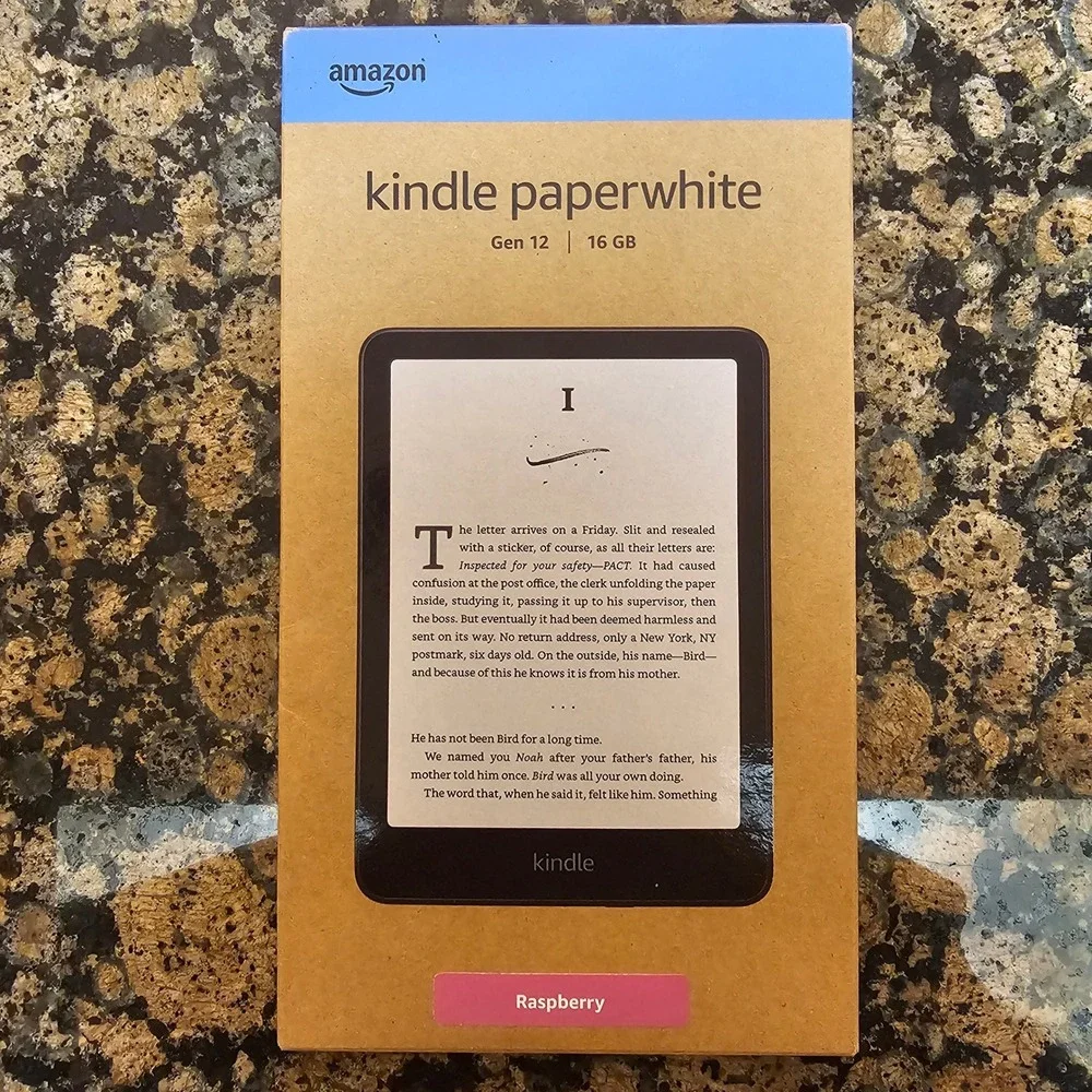 New! Amazon Kindle Paperwhite eReader 16GB 2024 Gen 12 (Latest) Raspberry SA568B